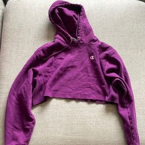 Champion purple hoodie